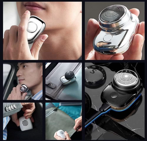 Mini Electric Shaver: The Ultimate Travel Grooming Companion | Fyndbox India