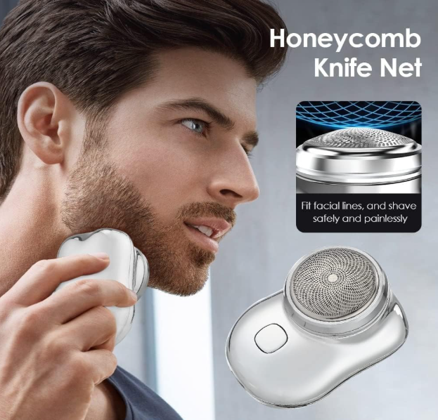 Mini Electric Shaver: The Ultimate Travel Grooming Companion | Fyndbox India