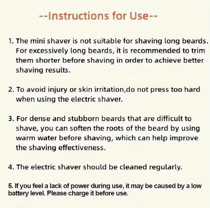 Mini Electric Shaver: The Ultimate Travel Grooming Companion | Fyndbox India