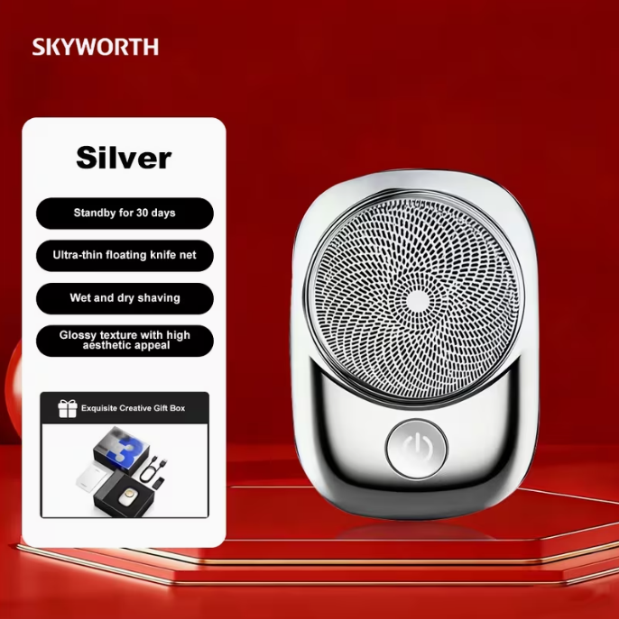 Mini Electric Shaver: The Ultimate Travel Grooming Companion | Fyndbox India