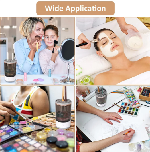 Automatic Makeup Brush Cleaner (Electric & Hand-Free) | Fyndbox India