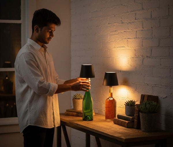 The LumiBottle™ Bottle Lamp | Fyndbox India